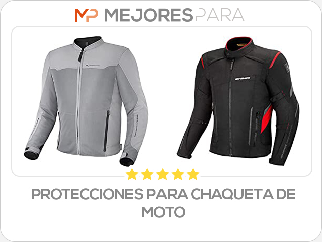 protecciones para chaqueta de moto