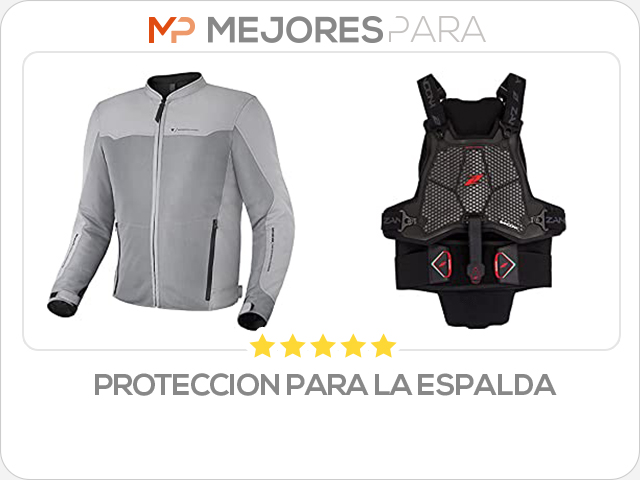 proteccion para la espalda