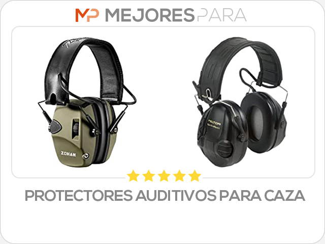 protectores auditivos para caza