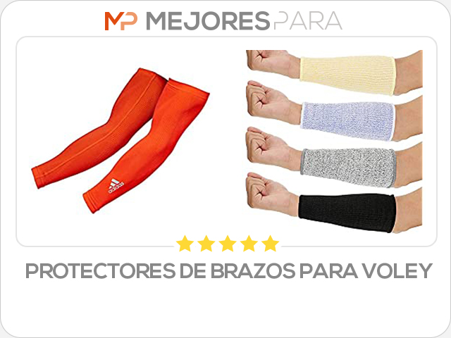 protectores de brazos para voley