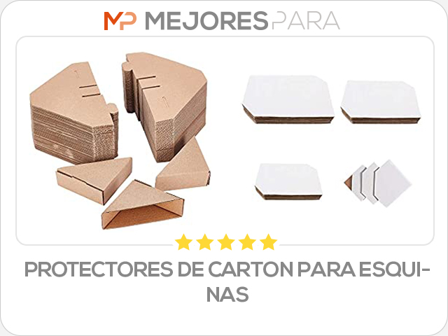 protectores de carton para esquinas