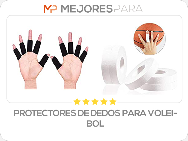 protectores de dedos para voleibol