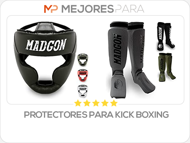 protectores para kick boxing