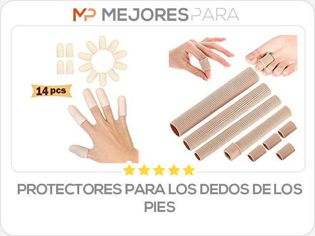 protectores para los dedos de los pies