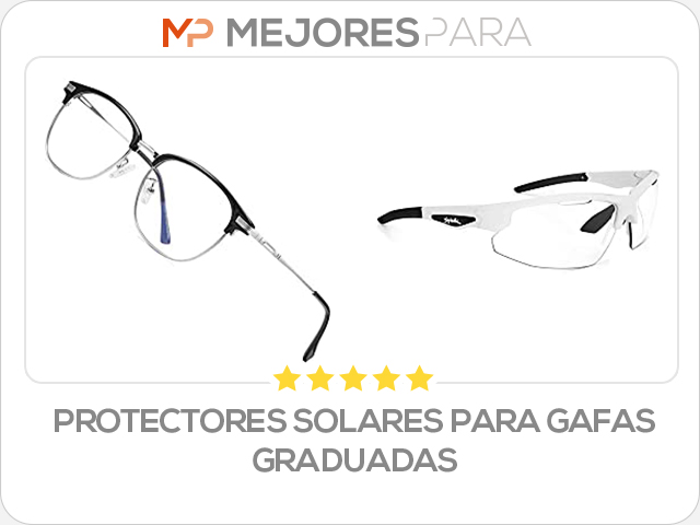 protectores solares para gafas graduadas