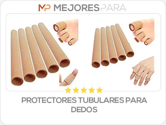 protectores tubulares para dedos