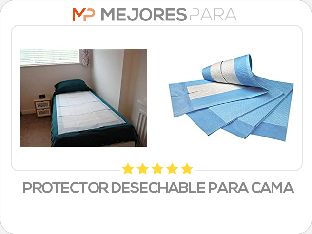 protector desechable para cama