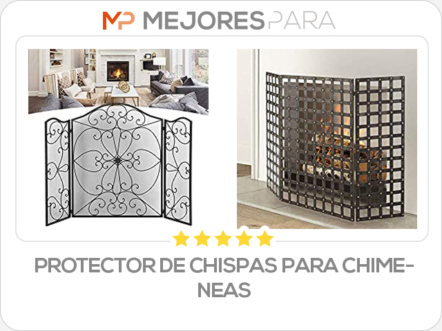 protector de chispas para chimeneas