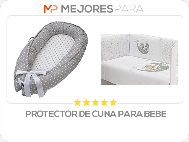 protector de cuna para bebe