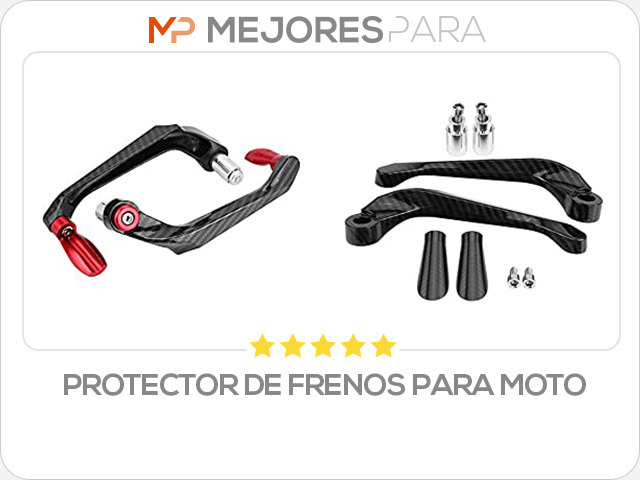 protector de frenos para moto