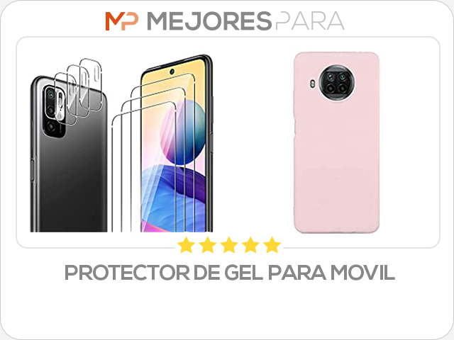 protector de gel para movil