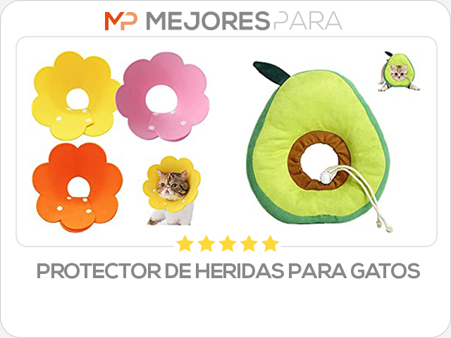 protector de heridas para gatos