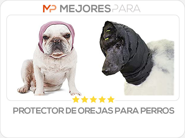 protector de orejas para perros