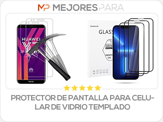 protector de pantalla para celular de vidrio templado