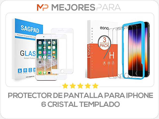 protector de pantalla para iphone 6 cristal templado