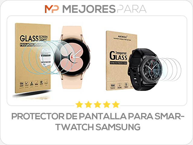 protector de pantalla para smartwatch samsung