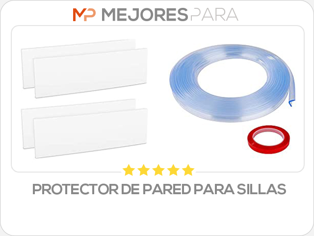 protector de pared para sillas