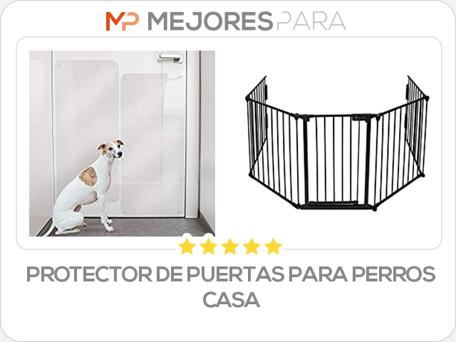 protector de puertas para perros casa