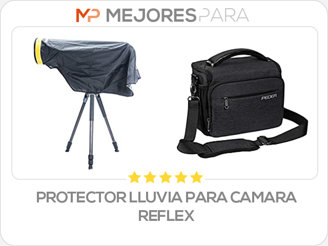 protector lluvia para camara reflex