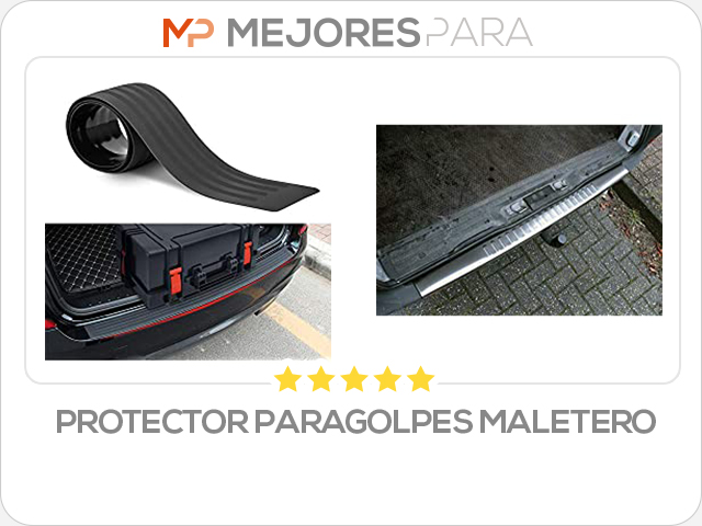 protector paragolpes maletero