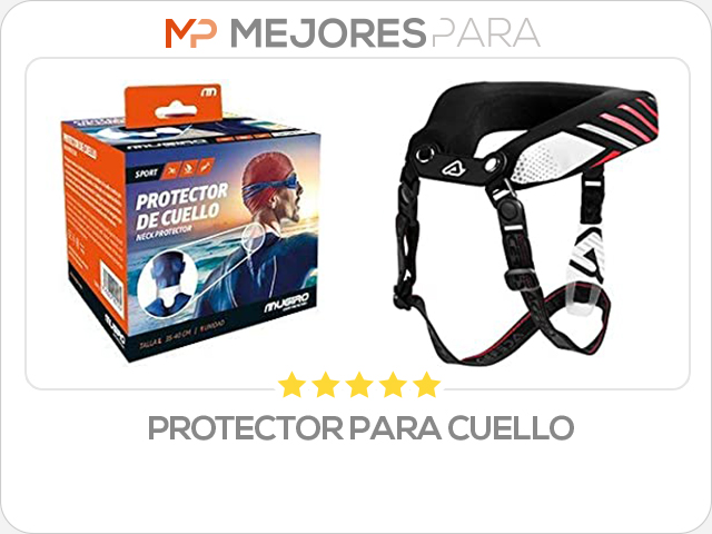 protector para cuello