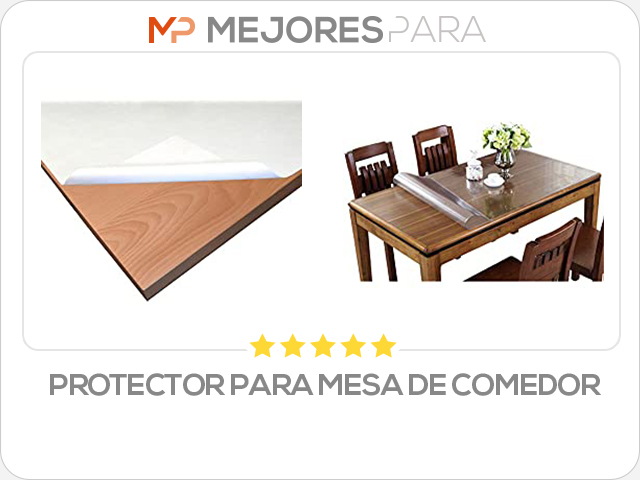 protector para mesa de comedor