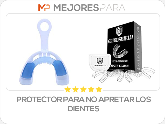 protector para no apretar los dientes