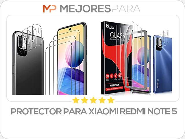 protector para xiaomi redmi note 5