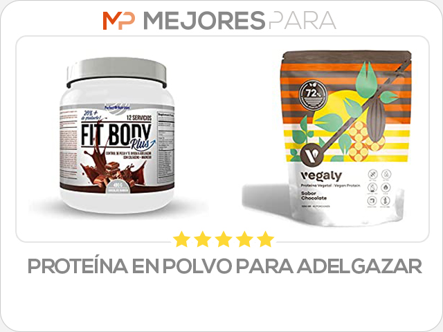 proteína en polvo para adelgazar