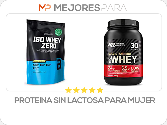 proteina sin lactosa para mujer