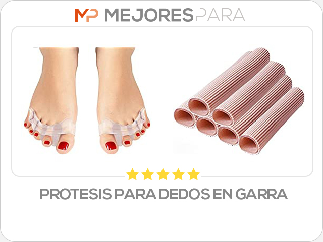 protesis para dedos en garra