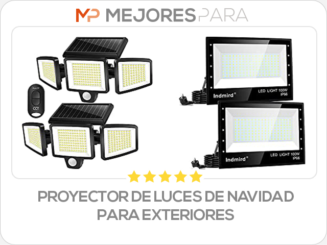 proyector de luces de navidad para exteriores