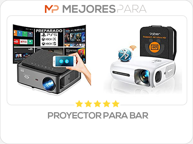 proyector para bar