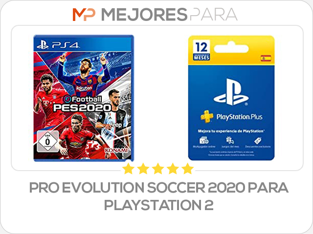 pro evolution soccer 2020 para playstation 2