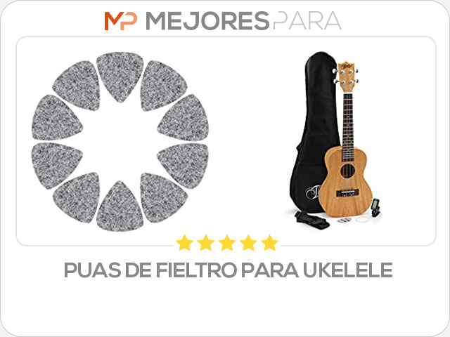 puas de fieltro para ukelele