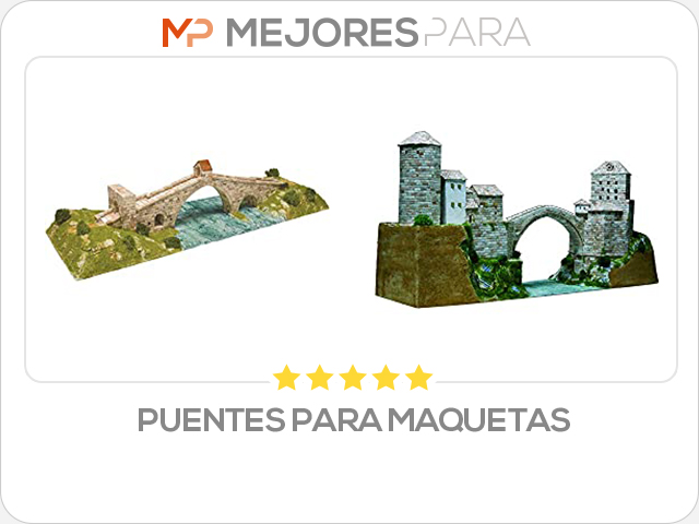 puentes para maquetas