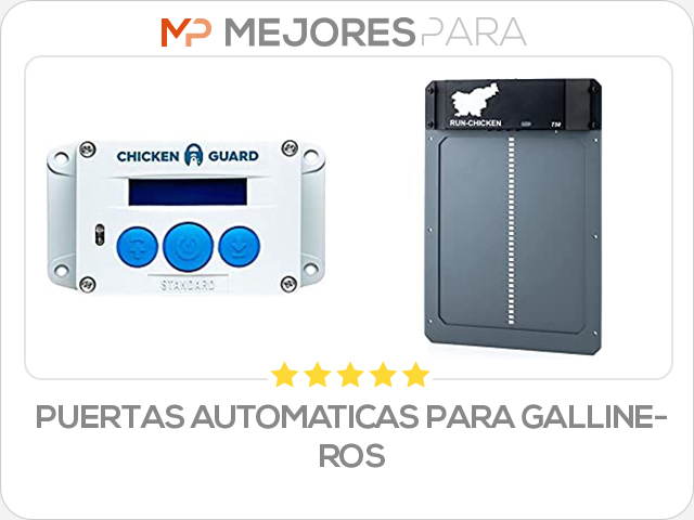 puertas automaticas para gallineros