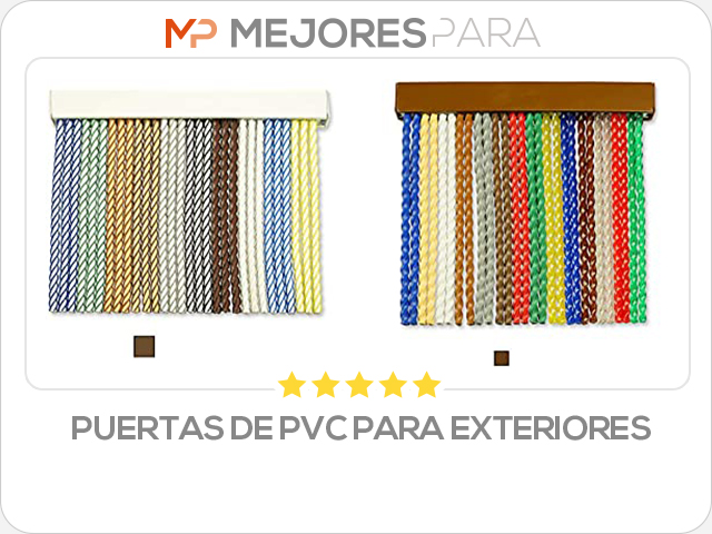 puertas de pvc para exteriores