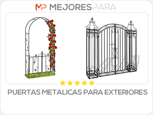 puertas metalicas para exteriores