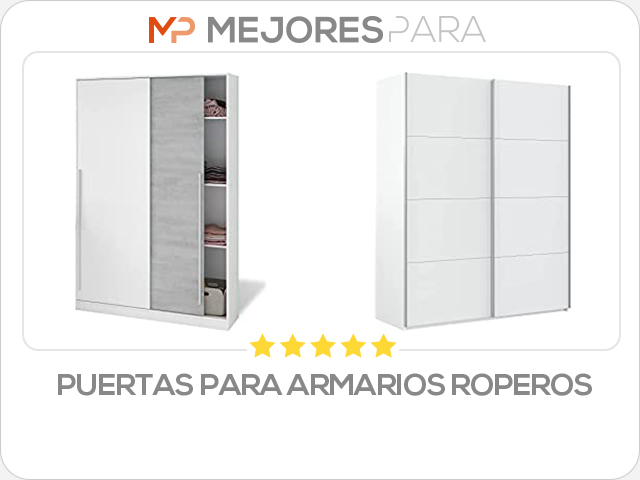 puertas para armarios roperos