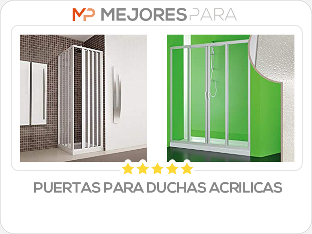 puertas para duchas acrilicas