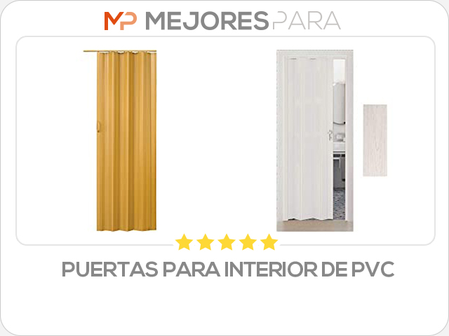 puertas para interior de pvc