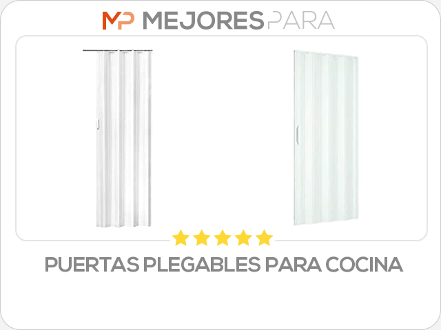 puertas plegables para cocina