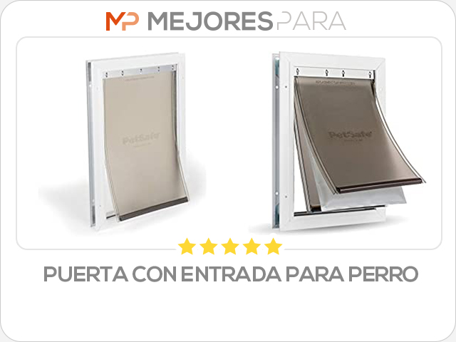 puerta con entrada para perro