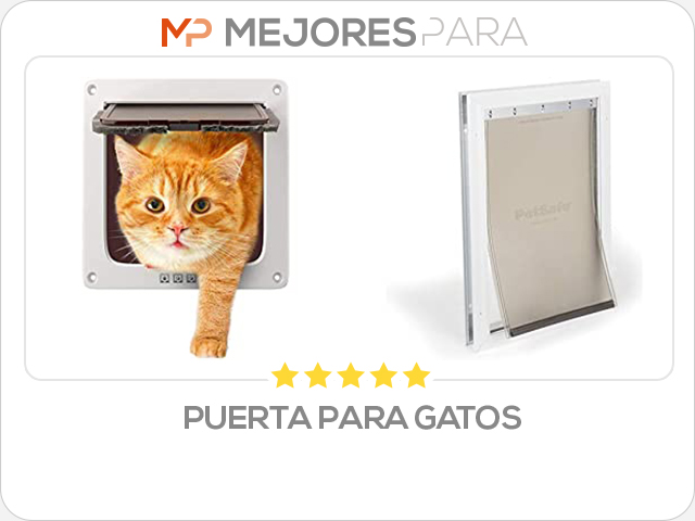 puerta para gatos