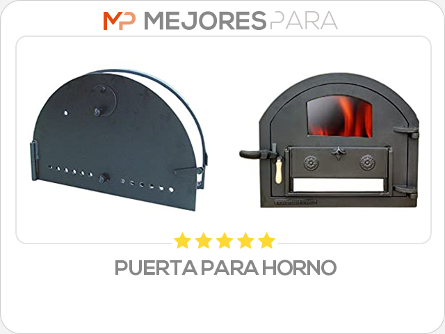 puerta para horno