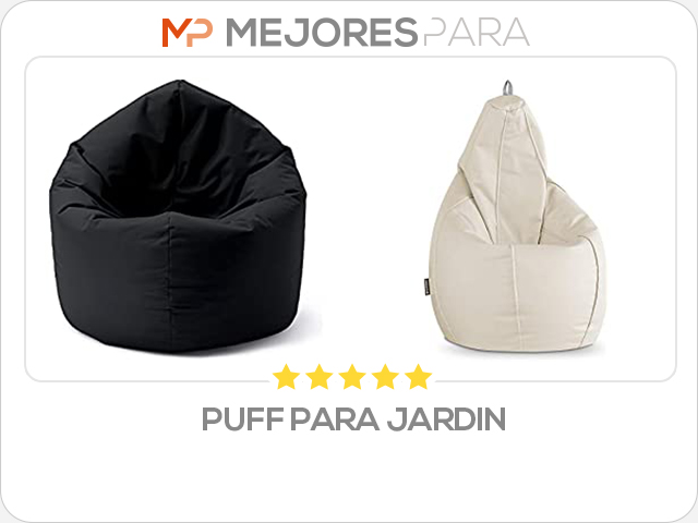 puff para jardin