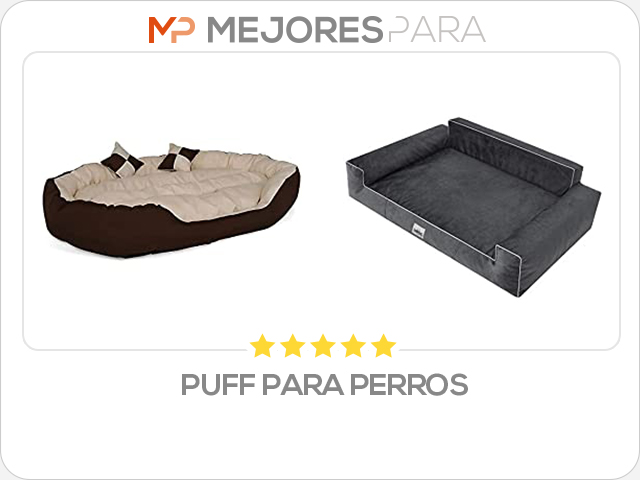 puff para perros