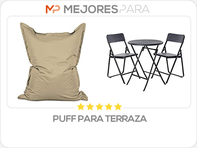 puff para terraza