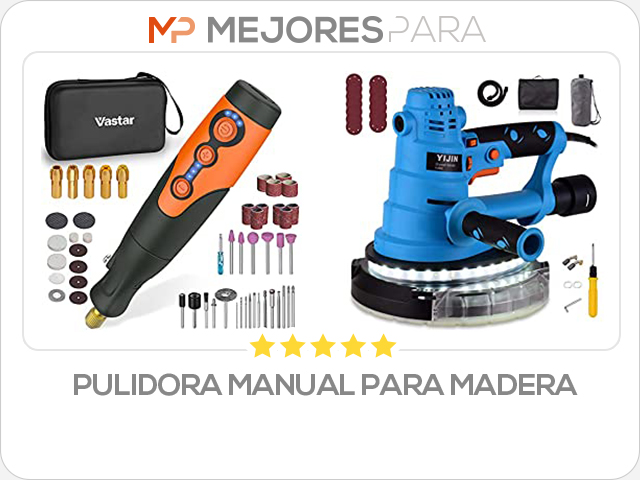 pulidora manual para madera